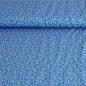 Preview: Viskose Druck Paisley blau